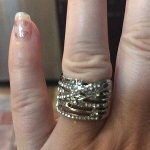 Brand  new cubic zirconia ring